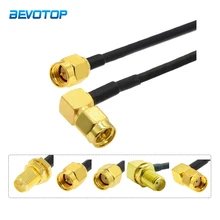 

RG147 Adapter SMA / RP-SMA to SMA / RPSMA Male Plug & Female Jack Straight & Right angle RF Coaxial connector