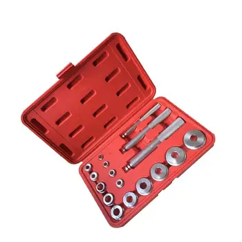 

17-piece Set Wheel Bearing Disassembly Manual Tool Motorcycle Bicycle Repair Kit for Wheel Bearing Disassembly Work