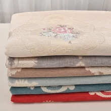 HLQON шенилловая ткань в европейском стиле для занавески материал подушки, стул стеганый и швейный диван, скатерть ширина 1,8 м