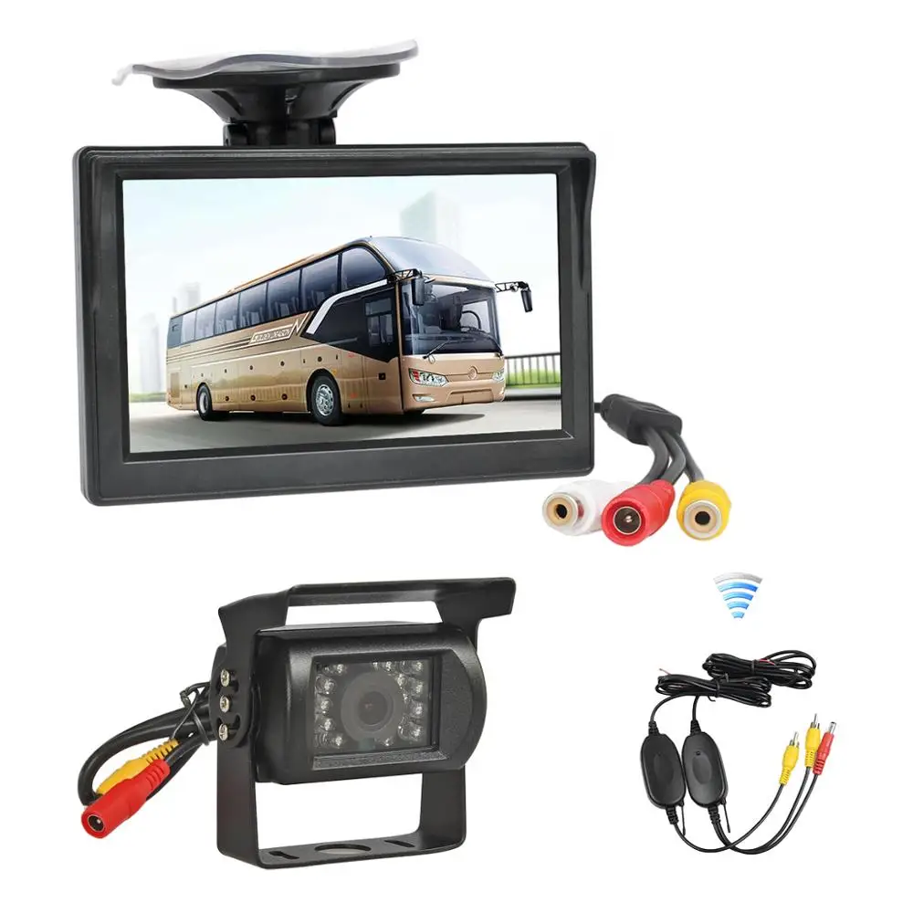 DIYSECUR беспроводной 5 &quotЖК-дисплей заднего вида Автомобильный Монитор