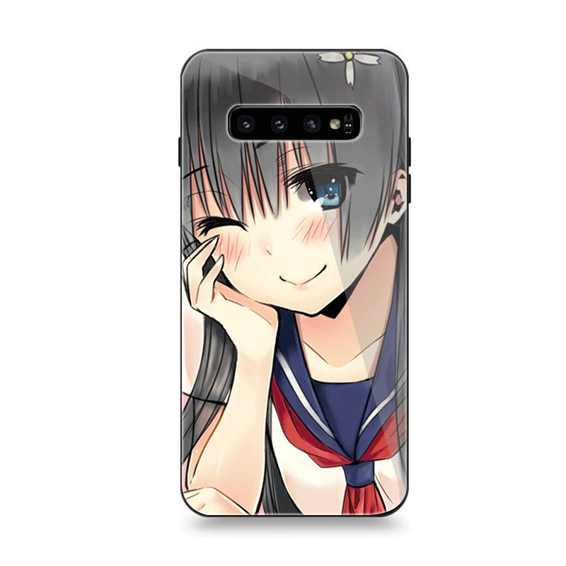 G6 Чехол стекло для samsung A10 A20 A30 A40 A50 A60 A70 S7 Edge S8 Plus Note 8 9 S10 Обложка Saten Ruiko A определенная научная - Цвет: G6