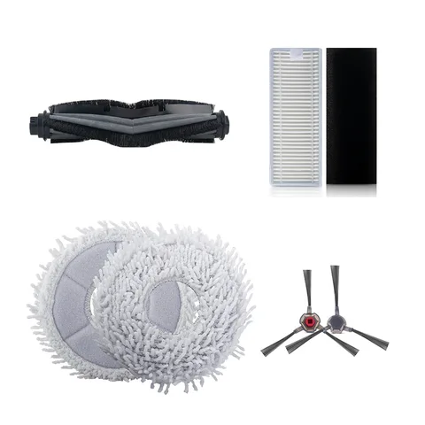 Replacement Parts for Ecovacs DEEBOT N9 N9+ Robot Vacuum Cleaner Main Side Brush Hepa Filter Mop Cloth Accessories