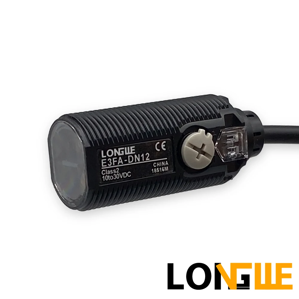 LONGWE E3FA DN11 DP12 10 см 30 диффузный обтекание 4 проводной красный светильник