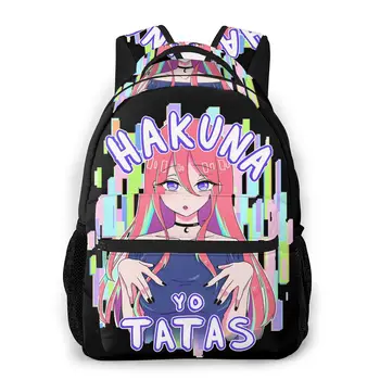

Hakuna Yo Tatas (TYPE 3) New Pattern knapsack NANA Teens Books Backpack