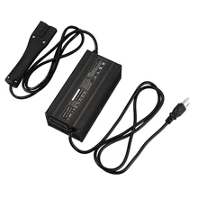 При непрерывной зарядке малым током светодиодный индикатор режим 48V 5A гольф-кары полностью автоматическая Батарея Зарядное устройство светодиодный индикаторы состояния 3-контактный разъем быстрой зарядки для EZ-Go RXV TXT Po