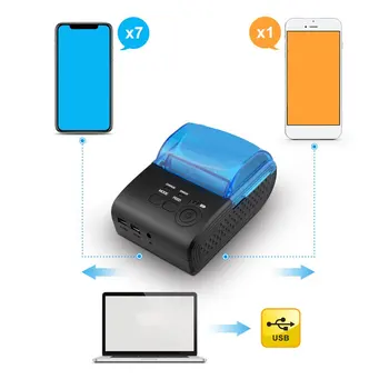 

Durable 58mm Wireless 4.0 Portable Thermal Printer Portable Wireless Printer Energy Saving Wireless Printer