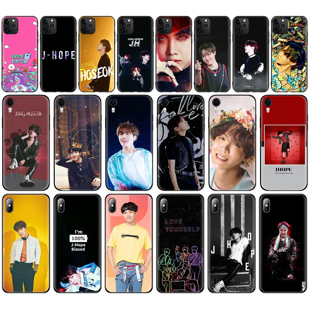 Мягкий силиконовый чехол J hope Jung Ho для iPhone 11 Pro Max 6 7 8 Plus 5 5S 6S X XR XS