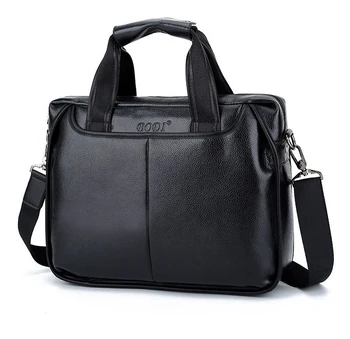 

NEW Men Laptop Satchel Bag Office A4 Laptop Crossbody Bag Business Leather Handbag Briefcase Shoulder Messenger