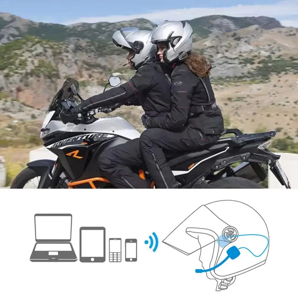 MH03 мотоциклетный шлем гарнитура для мотоцикла Handsfree Наушники для музыки gps