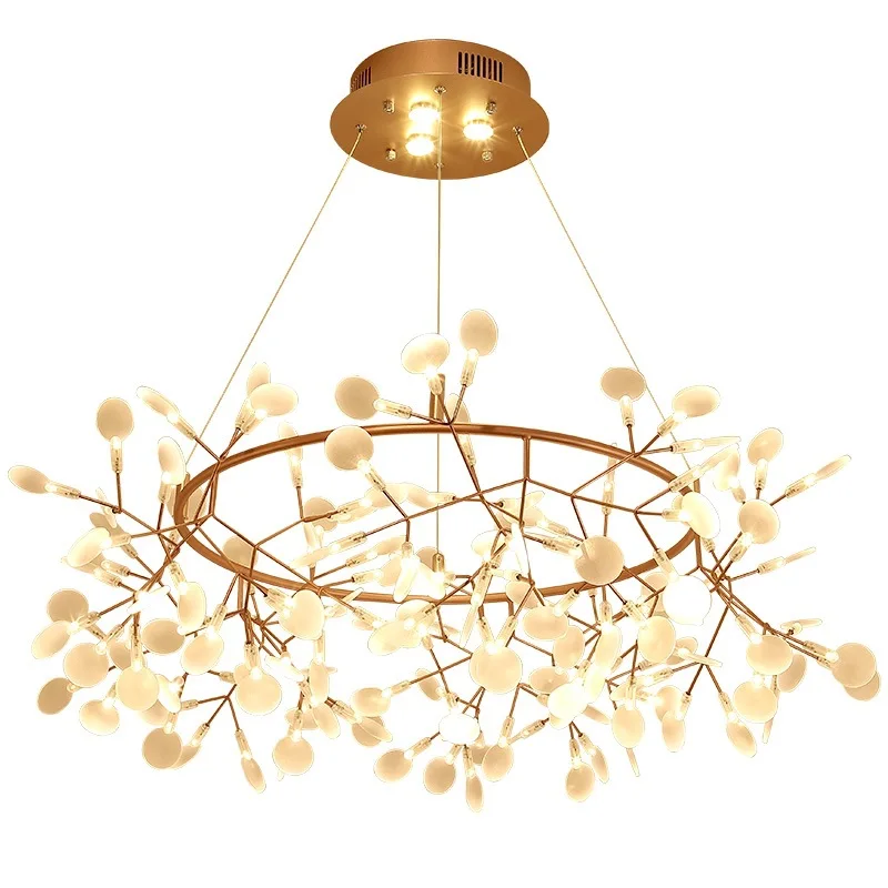 

Post-Modern Firefly lamp Creative LED Chandelier And Pendant lamp For Dining Room Loft Hanging Lamp Suspension Luminaire