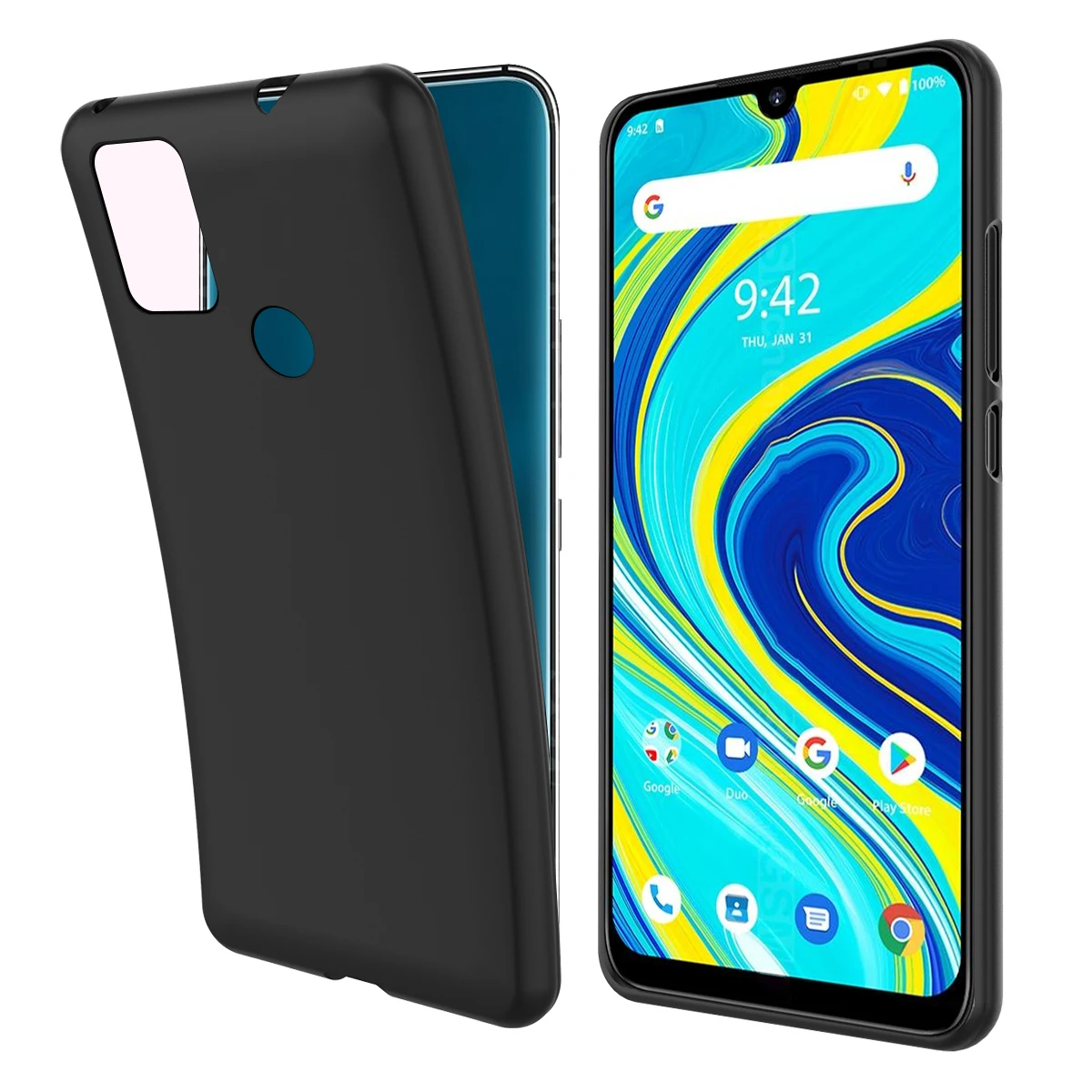For Umidigi A5 Pro A7 Case Ultra Slim Soft TPU Matte Texture Shockproof Shell Protective Cover Coque |