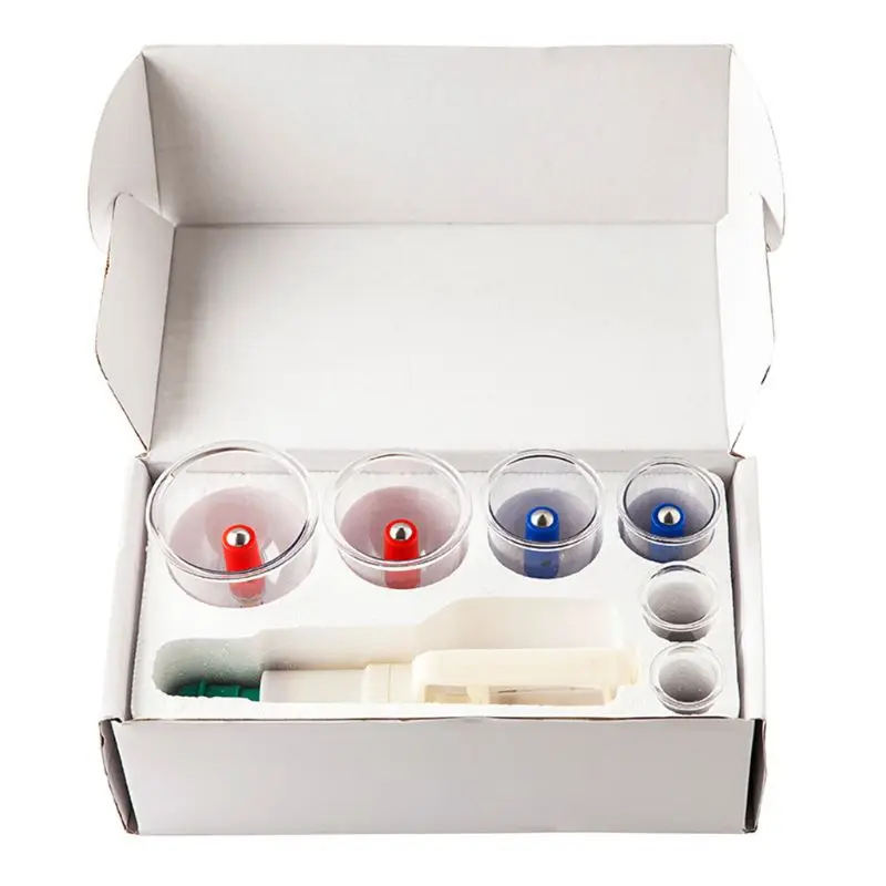 

6Pcs/Set Chinese Medical Vacuum Suction Cans Cupping Therapy Back Body Massager