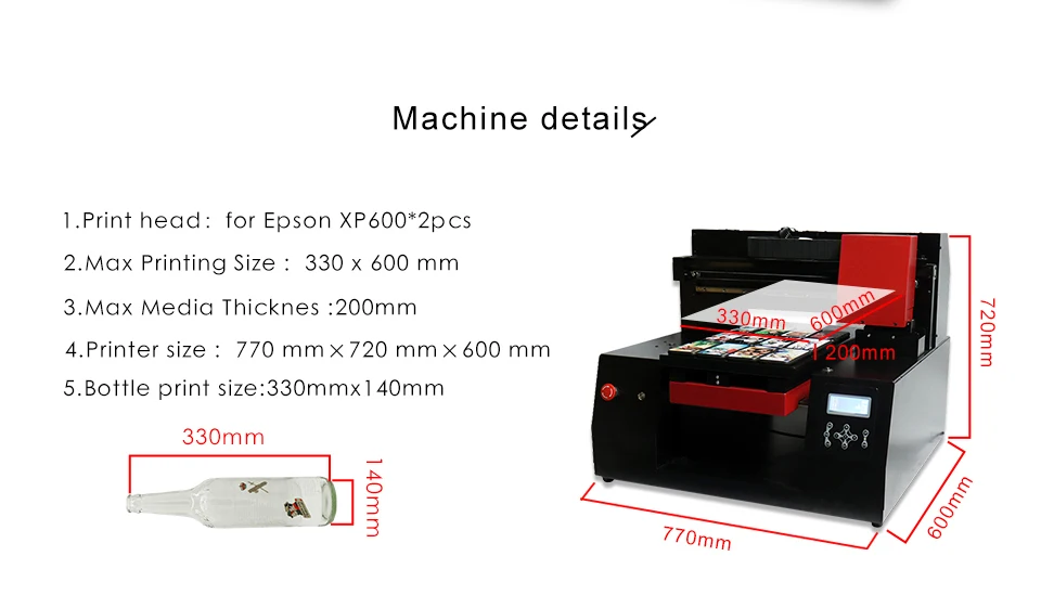 Новое обновление A3 3060 УФ принтер планшетный принтер для двух Epson XP600 печатающая головка для чехол для телефона/карты/бутылки/дерева/ПВХ и т. Д