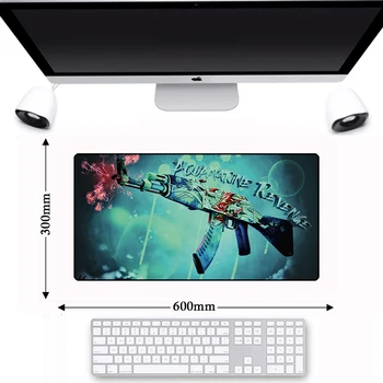 

Gaming Anti-slip Natural Rubber Large Gamer PC Computer Mouse Pad Mat Grande Game Big Locking Edge Office Desk Laptop Mousepad