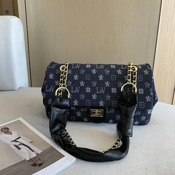 

New Luxury Designer Bags for Women Single Shoulder Messenger Flap Bag Ladies Party Purses and Handbags Casual Wallet on Chain Cc