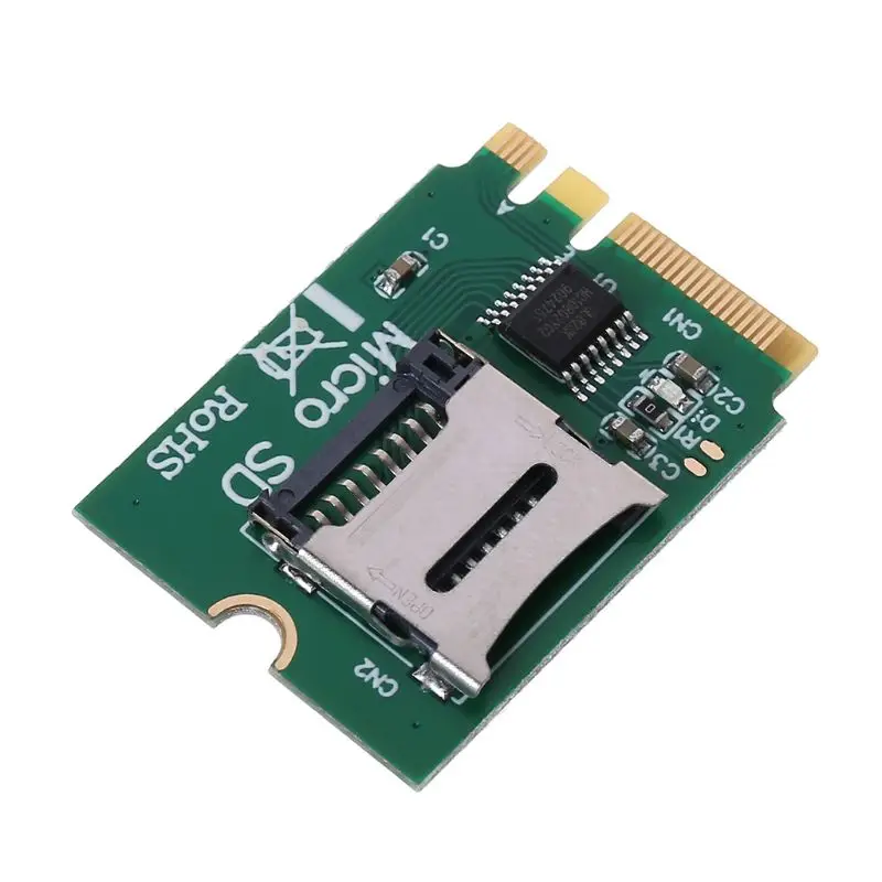 M2 NGFF Key A E WIFI Slot to Micro SD SDHC SDXC TF Card Reader T 5