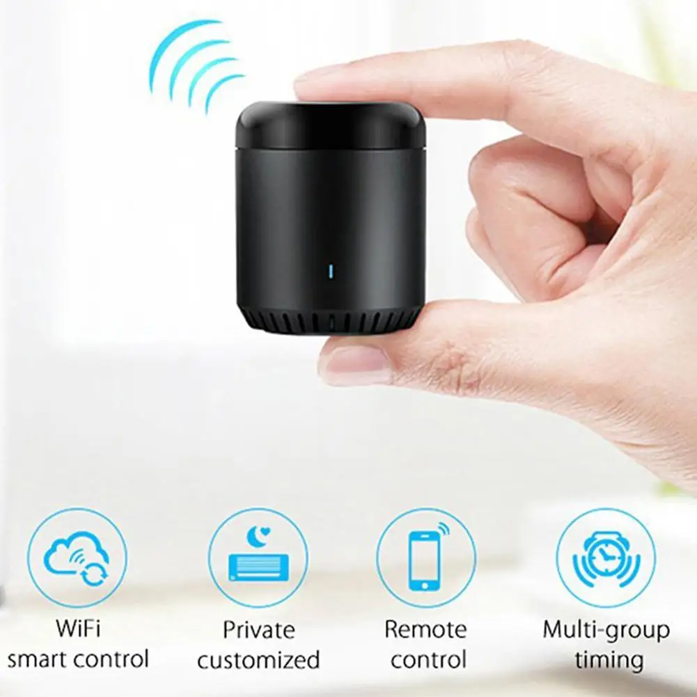 

Smart Universal Home TV Air Conditioner Auto WiFi IR Remote Control for Alexa