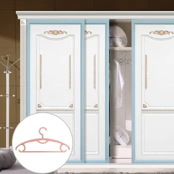 

10pcs Clothes Hanging Hanger Multipurpose Clothes Rack Traceless Clothes Hanger Skidproof Coat Hanger Clothes Drying Rack for Sk