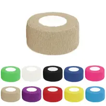 Эластичный хлопок рулон клейкая лента 5 см* 5 см спортивная мышечная лента повязка уход кинезиологическая лента для первой помощи мышечная травма поддержка