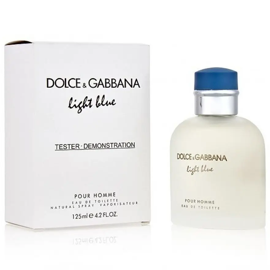 Men's Perfume Eau De Toilette Dolce & Gabbana Light Blue 125 Ml Tester  Original - Perfume - AliExpress