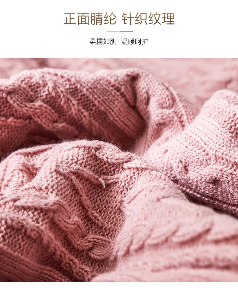 Высококачественный, из овчины бархатные покрывала зимнее теплое вязаное шерстяное одеяло диван/стеганое одеяло квилт вязаное одеяло одеяла