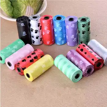 

Bags Pet Waste Trash Disposable Garbage Puppy Bag Poo Biodegradable Poop Dog