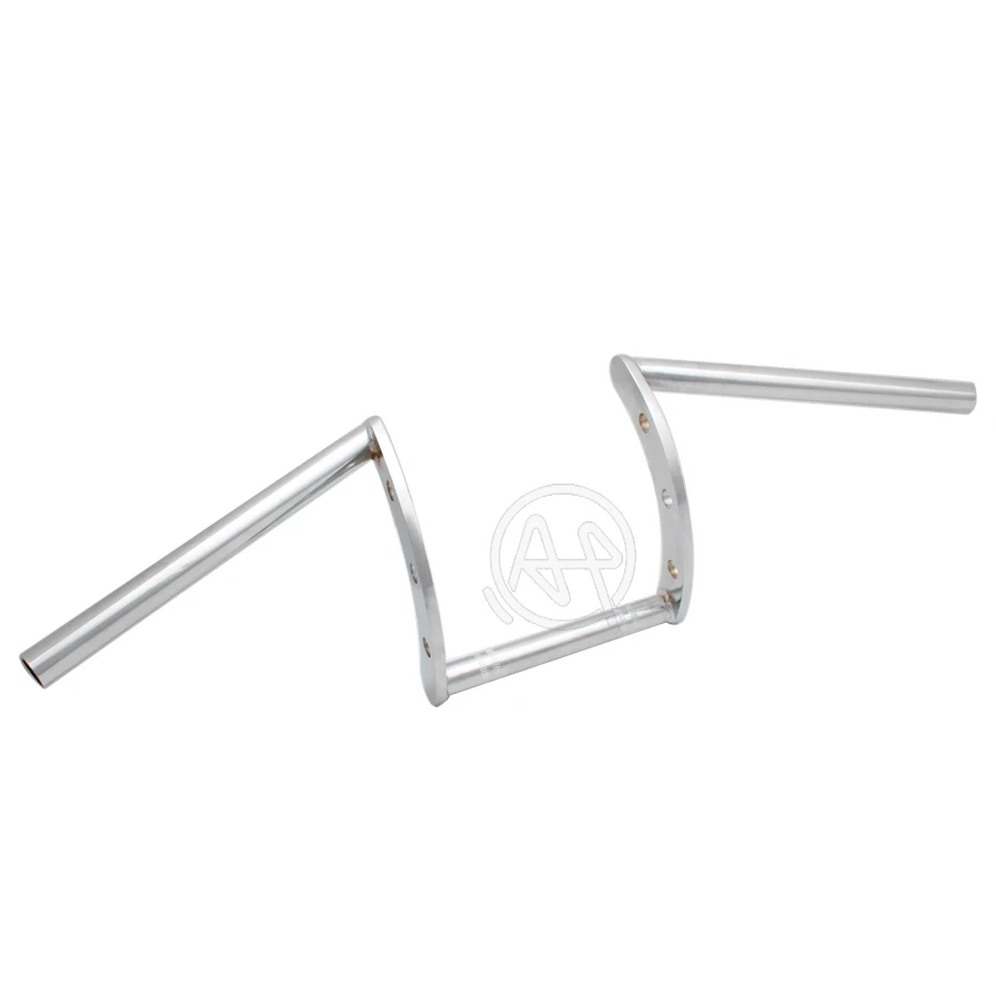 Хромированная сталь 22 мм на заказ высокий бар откатной мотоцикл широкий руль мотоцикла универсальный для Honda Harley Chopper Bobber Softail Dyna