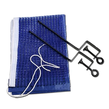 

Table Tennis Net Set Sport Supplies Replacement Strong Mesh Portable Foldable Universal Playing Indoor Competition 2 Iron Stand
