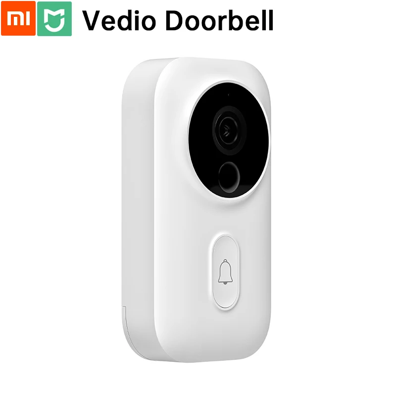 Original Xiaomi Mijia Video Doorbell Smart Doorman Human Detect 3Day Cloud Storage Voice Change Face Rec 2-Way Talk Night Vision |