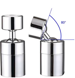Kitchen Sink Aerator ABS/Copper Big Angle Swivel Faucet 2 Function Faucet Accessories Tip Filter Foamer Aerators