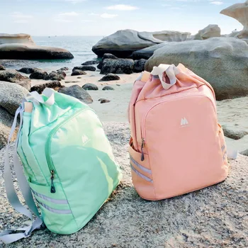 

High Capacity Organizer Backpacks Portable Independent Shoes Clothes Storage Bag Women Travel Pouch Fitness Sports Backpack 2020