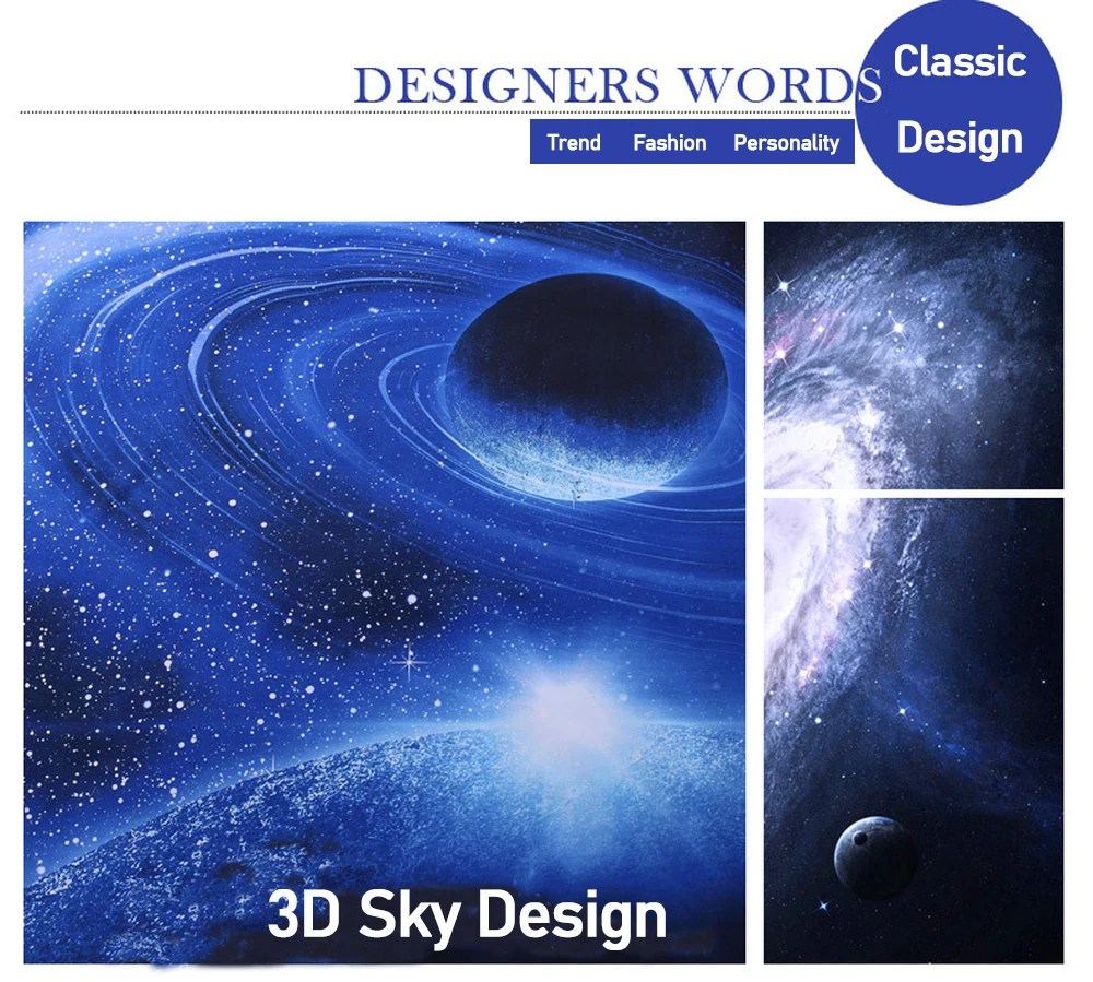 3D Galaxy пододеяльник модные комплекты постельного белья Вселенная космическое пространство тематическое постельное белье плоский лист 2шт/3 шт/4 шт один двойной размер
