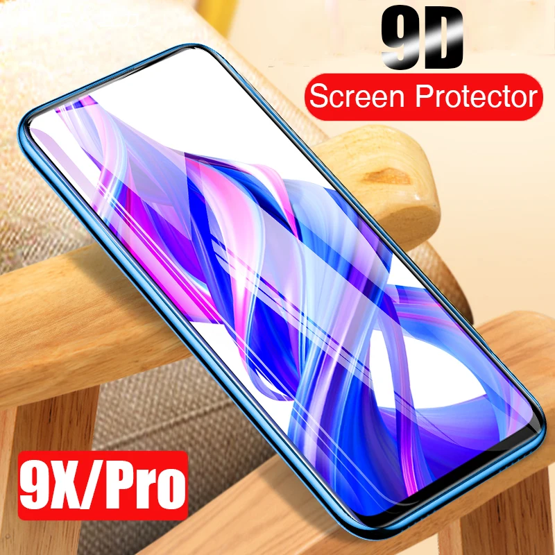 

9D Glass For Huawei Honor 9X 3D Protective Glass on for Huawey Hono 9X 10 Lite 10i 10 Light 20 Pro Honer X9 Safety Phone Film 9H