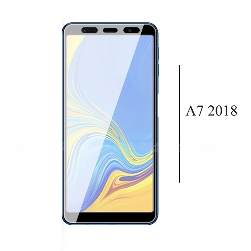 Закаленное матовое стекло для Samsung Galaxy A5 A7 2018 A6 A8 Plus A9 защита экрана без отпечатков