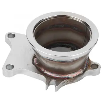 

5 Bolt to 3" V-Band Flange Turbo Adaptor Stainless Steel Adapter For T3/T4 Turbo 3 V-band Flange Adapter New Arrivals