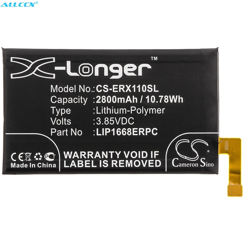 Аккумулятор Cameron Sino 2800 мАч для Sony I3113 I3123 I4113 I4193 Xperia 10|Аккумуляторы мобильных