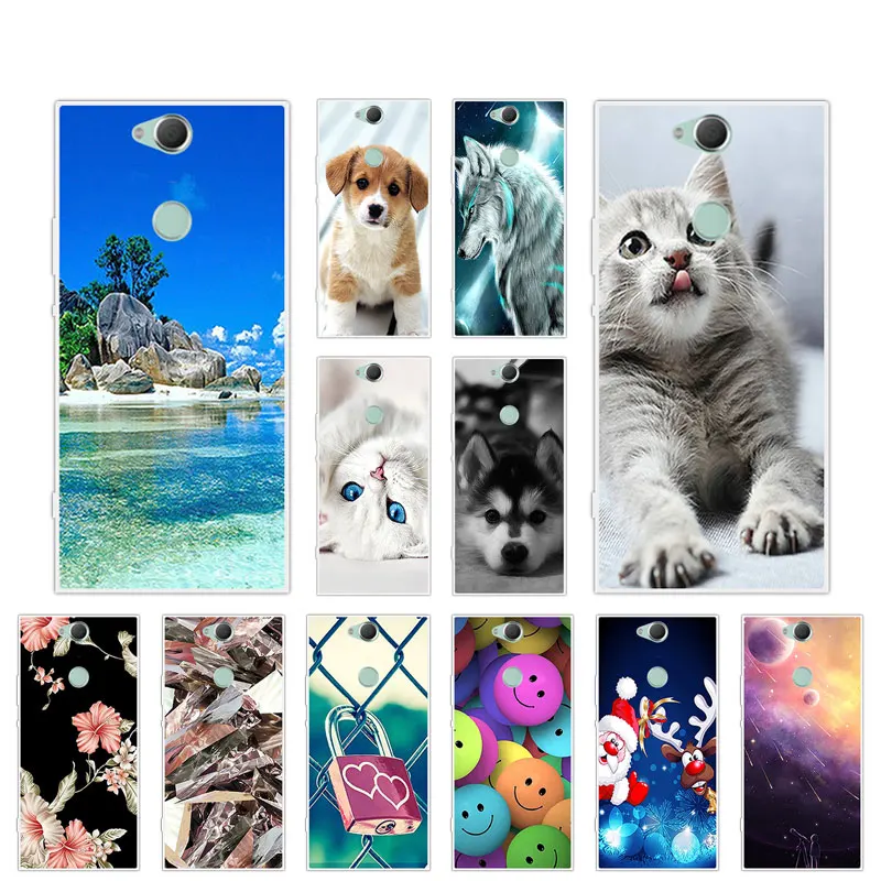For Sony Xperia XZ2 XZ3 XA1 XA2 Ultra XZ Premium TPU Luxury Mobile Phone Cases Compact H8314 10 Z5 Clear Shells |