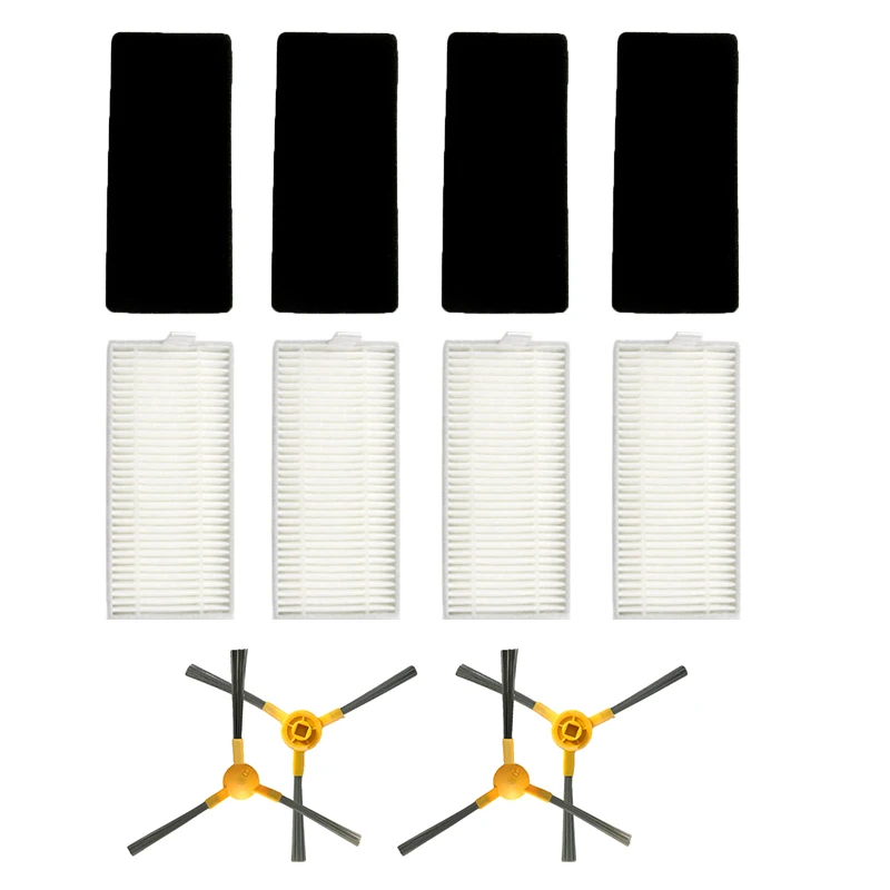 Robot Filters Accessories Kit Cleaning Parts Vacuum Cleaner Side brushes For NEATSVOR X500