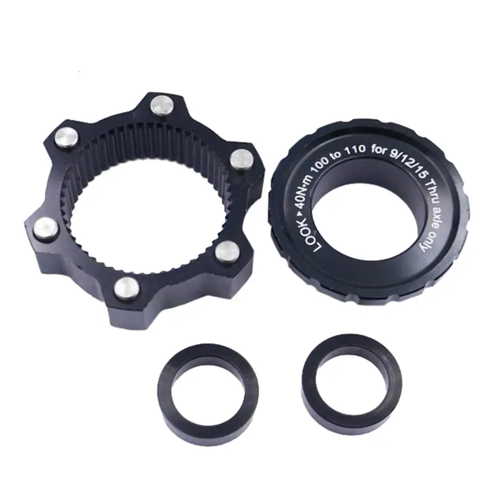 

MTB Bike Centerlock Hub 6-Bolts Disc Brake Rotor Aluminum Alloy Fitting Adapter Brake Rotor Aluminum Alloy Fitting Adapter
