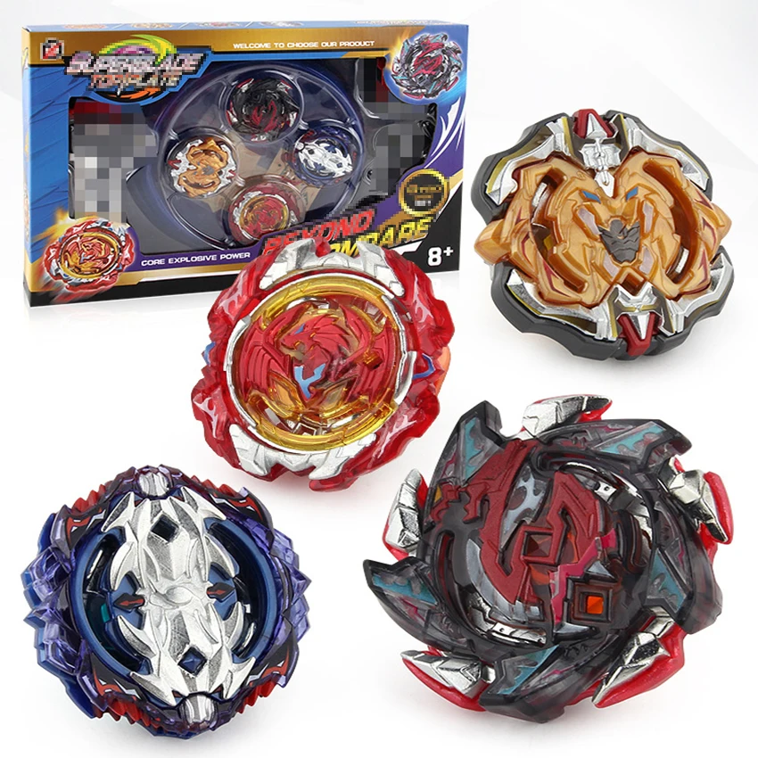 Новые 4 шт. Bayblades Burst Box держатель Beyblades Popper 4D Fusion Metal Arena битва Классические игрушки B104 B105 B106 B120 оригинальная коробка