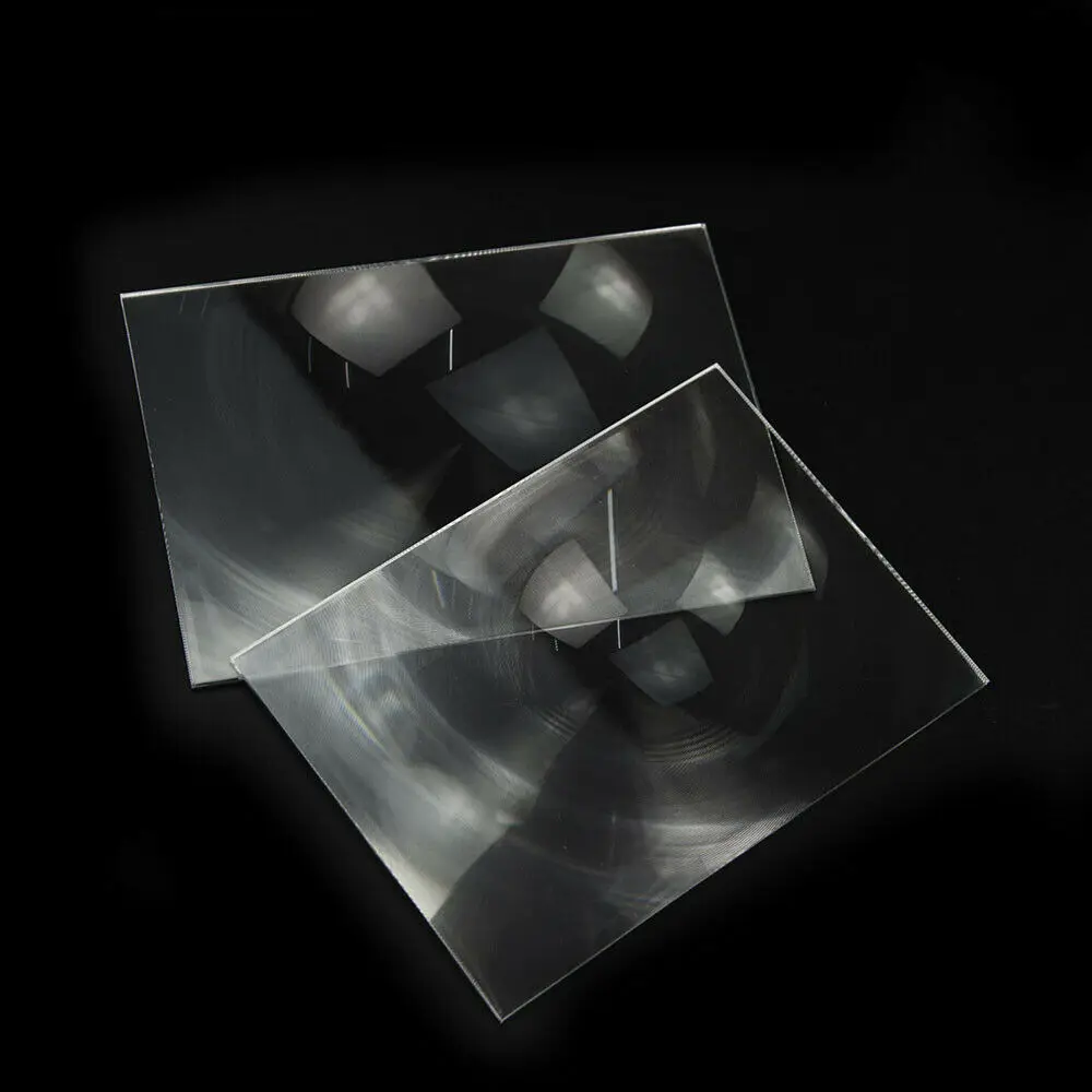 Kleine Rechteckige Optische Pmma Fresnel Linse Brennweite Für DIY Projektor Flugzeug Lupe, Solar Konzentrator Linse