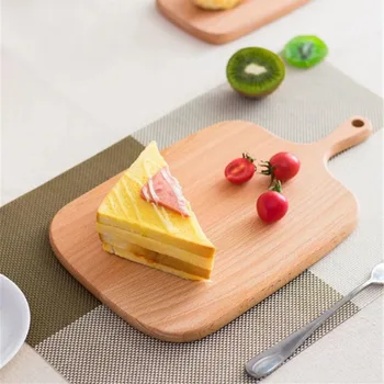 

New Wooden Cutting Board Rectangle Gourmet Chopping Board Handle For Cooking Kitchen Gadget Household Tool Accessories Supplies