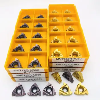 

MMT 22ER 22IR AG60 VP15TF UE6020 US735 thread turning tool cutting tool external thread lathe tool CNC carbide thread insert