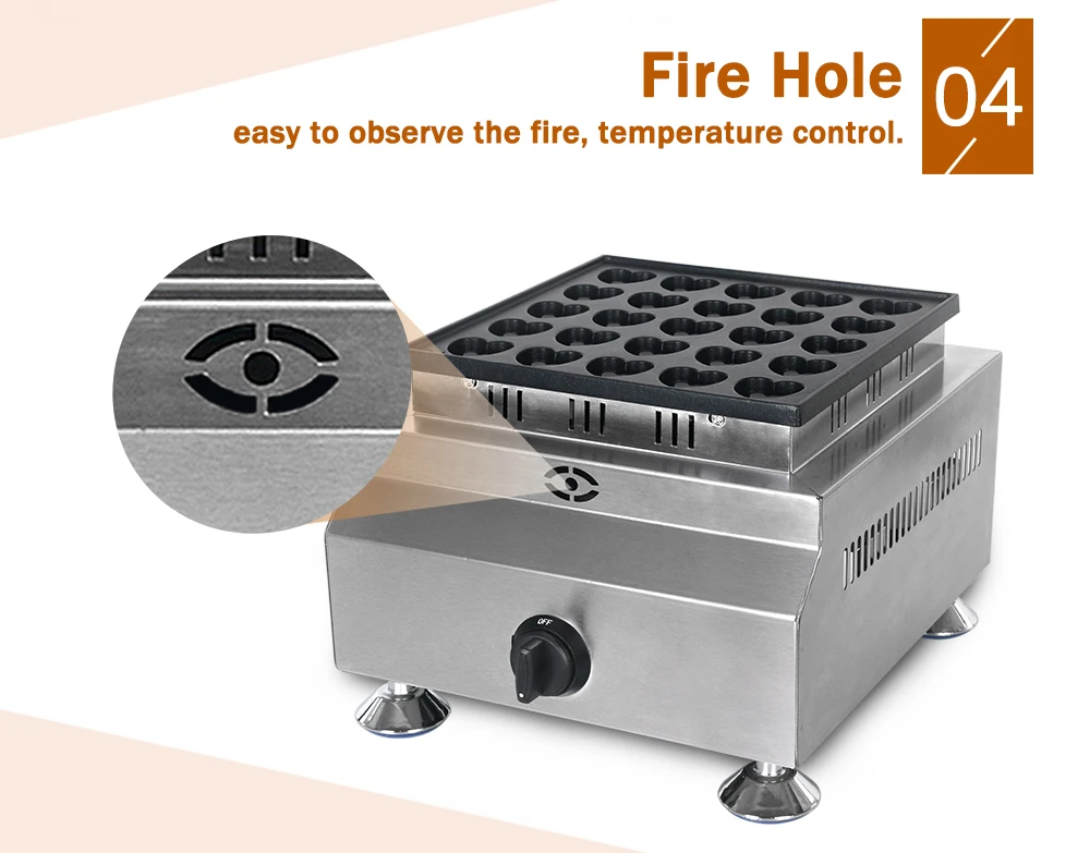 EY-25R杰亿25孔燃气心形松饼机详情图_08