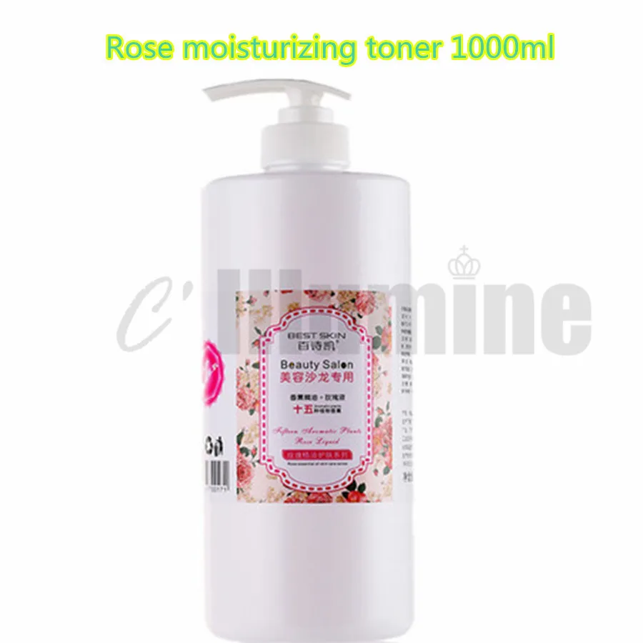 

Aromatherapy Essential Oil Rose Moisturizing Toner Sprayer Beauty salon Large Bottle 1000ml