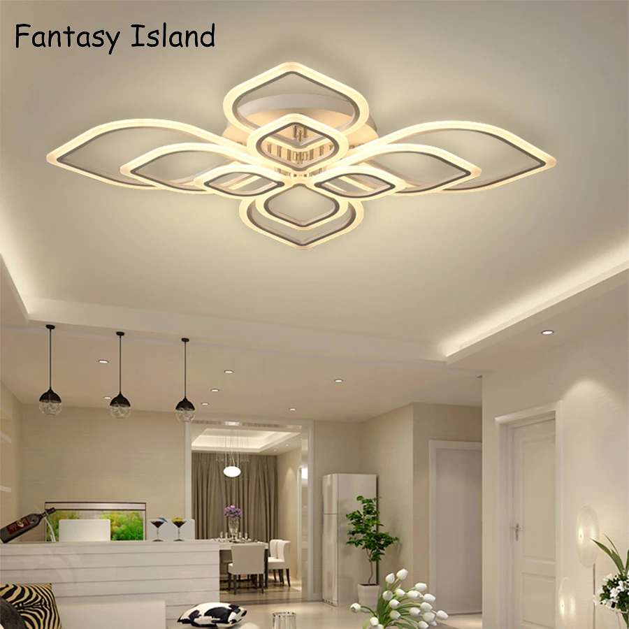 

AC120-265V Modern acrylic LED Ceiling Lights For Living Room Ultrathin ceiling lamp Decorative lampshade Lamparas de techo