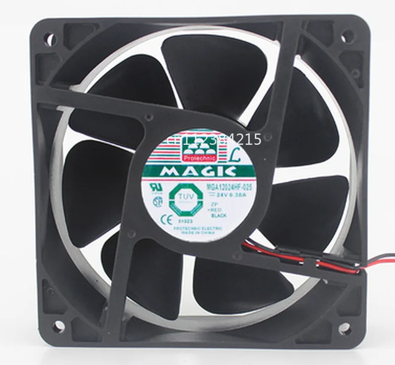 Для MGA12024HF-025 Yongli 12038 24 В 0.3A 12 см инверторный вентилятор