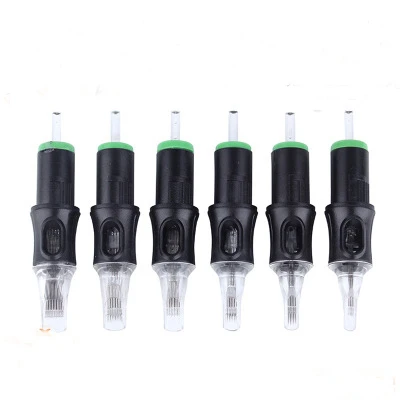 Профессиональные татуировки картридж иглы дезинфекция полупостоянные Круглые