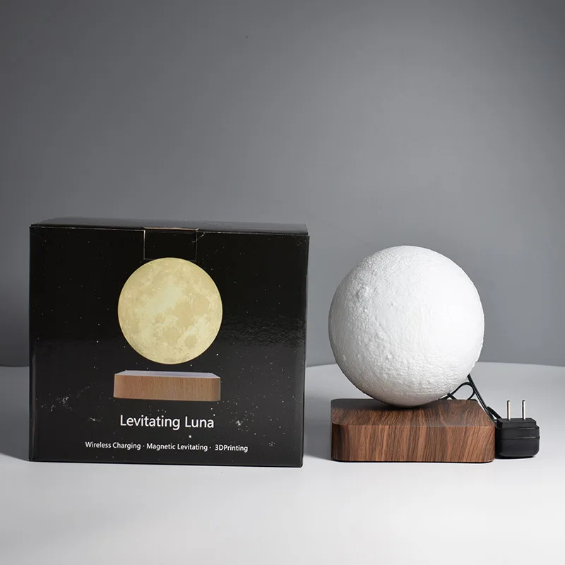 Maglev moon lamp night Christmas Gift Festival gift children student bedside desk | Лампы и освещение