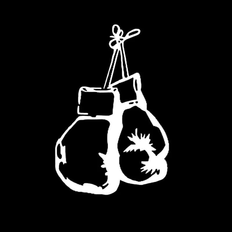 

Car Sticker Fashion Boxing Glove Decorative Car Sticker PVC High Quality Decal Pole Sport 9*13.5CM